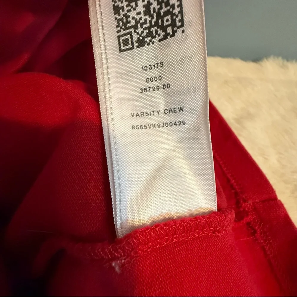 True Religion Men’s Red Varsity Crew Shirt